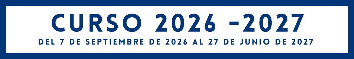 Solicitud de plaza · Curso 2026-2027